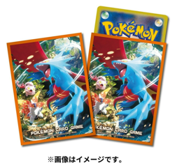 Pokemon TCG Card Sleeves - Ancient Roar Roaring Moon (64ct) Paldea #1005 JP Go - Image 1