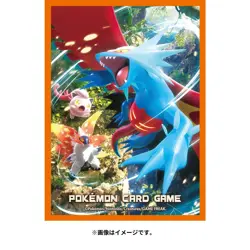 Pokemon TCG Card Sleeves - Ancient Roar Roaring Moon (64ct) Paldea #1005 JP Go - Image 2