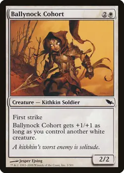 2008 Ballynock Cohort Shadowmoor Magic the Gathering MTG Common NM - Image 1