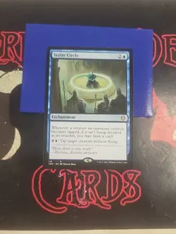 Magic The Gathering Commander Crimson Vow "Verity Circle" 116 RARE NM - Image 1