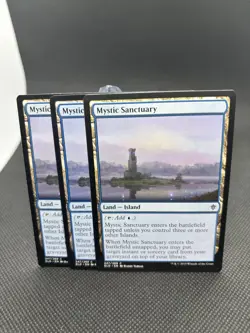 ***Mystic Sanctuary X3***MTG Throne Of Eldraine - Image 1