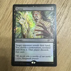 Duress Foil Promo Comic NM English Magic: The Gathering MTG P 0007 manga - Image 1