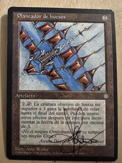 MTG ARTIST PROOF Spanish Whalebone Glider Time Walk AP Sketch WEBER Magic - Image 2