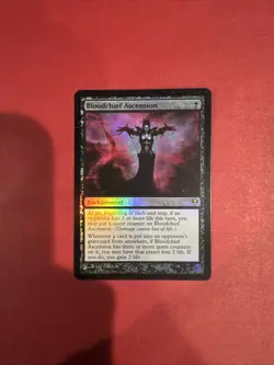Bloodchief Ascension Mtg FOIL Zendikar Played Mp - Image 1
