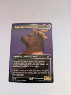 Kudo, King Among Bears (Borderless) Modern Horizons 3 Regular MTG - Image 1