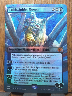 Lolth, Spider Queen (Borderless) Adventures in the Forgotten Realms Foil - Image 1