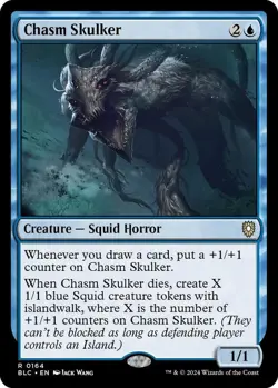 Chasm Skulker MTG BLC 0164 Rare NM - Image 1