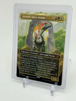 Gishath, Sun's Avatar M FOIL #330 | LCI The Lost Caverns of Ixalan | MTG - Image 1
