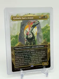 Gishath, Sun's Avatar M FOIL #330 | LCI The Lost Caverns of Ixalan | MTG - Image 2