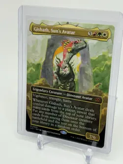 Gishath, Sun's Avatar M FOIL #330 | LCI The Lost Caverns of Ixalan | MTG - Image 3