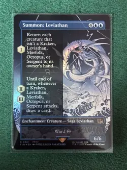 Summon: Leviathan (Borderless) Final Fantasy Foil - Image 1