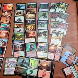 Complete Commander Magic Deck EDH - *Toxic Poison infects Red and Green +3/+3* - Image 2