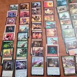 Complete Commander Magic Deck EDH - *Toxic Poison infects Red and Green +3/+3* - Image 3