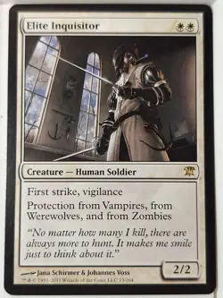 Elite Inquisitor - Innistrad - Magic the Gathering MTG Nice! - Image 1