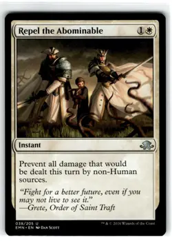 MTG Magic The Gathering Repel The Abominable Uncommon Near Mint - Image 1