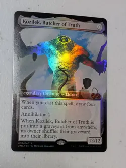 Kozilek, Butcher of Truth Ultimate Masters: Box Toppers Foil Magic The Gathering - Image 2