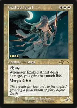 Exalted Angel - Foil (30th Anniversary Play Promos) x1 - Unique & Misc Promos - - Image 1