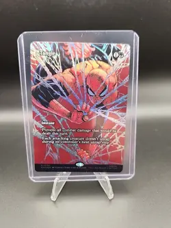MTG Spiderman- Tangle M 0038 Borderless Foil - Image 1