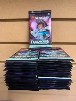 MTG Duskmourn House of Horror Play Booster Pack Lot x30 NEW SEALED - Image 1