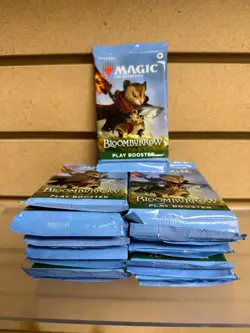 Magic the Gathering Bloomburrow Play Booster Pack Lot x23 NEW SEALED - Image 1