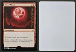 SIGNED MtG Magic Franz Vohwinkel MM17 Artist Proof _ BLOOD MOON _ OMG VHTF 1/50! - Image 1