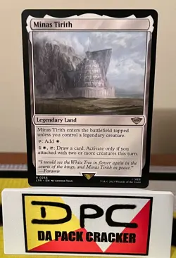 MINAS TIRITH Universes Beyond: The Lord of the Rings LTR #0256 **RARE** - Image 1