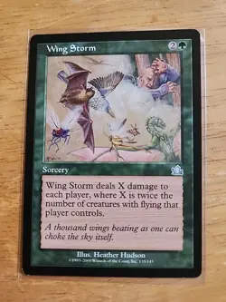 Wing Storm - Prophecy - MTG Magic - Uncommon - Green Sorcery - Image 1