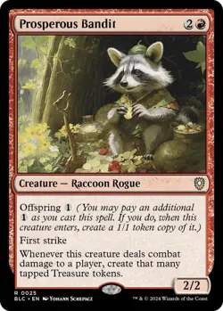 Prosperous Bandit MTG BLC 0025 Rare NM - Image 1