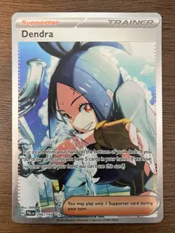 Dendra 266/193 Paldea Evolved Special Illustration Full Art Supporter Pokemon - Image 1