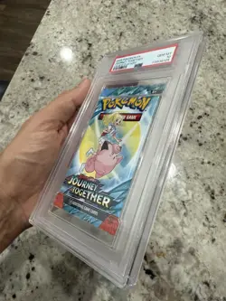 2025 Pokemon Journey Together PSA 10 GEM MINT Graded Sealed Booster Pack English - Image 4