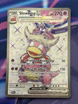 Pokemon TCG - Slowking ex 238/193 - Paldea Evolved - Full Art NM - Image 1