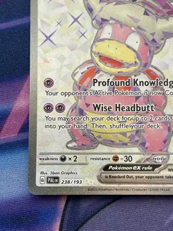 Pokemon TCG - Slowking ex 238/193 - Paldea Evolved - Full Art NM - Image 5