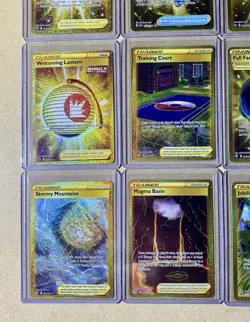 Pokemon Amazing 24 Card Gold Secret Rare Full Art Trainer Item Lot All Cards NM - Image 3