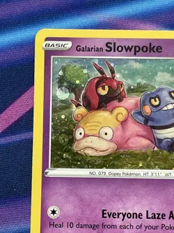 Pokemon TCG - Galarian Slowpoke Cosmos Holo - Promo SWSH126 NM - Image 2
