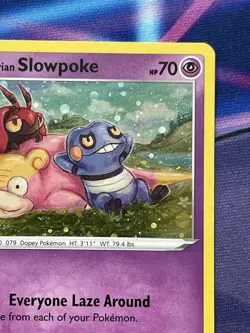 Pokemon TCG - Galarian Slowpoke Cosmos Holo - Promo SWSH126 NM - Image 3