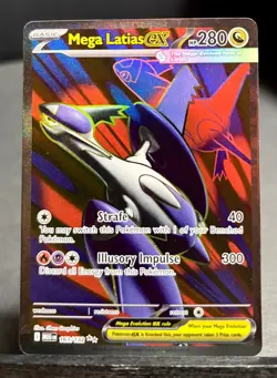 Mega Latias ex Pokemon Mega Evolutions 163/132 Near Mint NM - Image 1