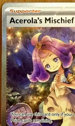 Acerola’s Mischief SIR 183/132 - Pokemon Mega Evolutions - NM - Image 5