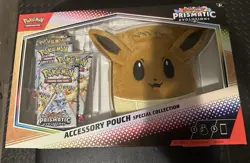 Pokemon Prismatic Evolutions Accessory Pouch Special Collection Sealed - Image 1