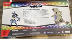 Pokemon TCG SV Prismatic Evolutions Lucario EX & Tyranitar EX Premium Collection - Image 2