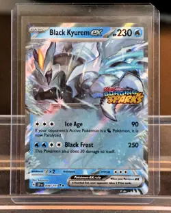Black Kyurem EX 048/191 Surging Sparks Stamped Promo Box Pokemon TCG NEAR MINT - Image 1