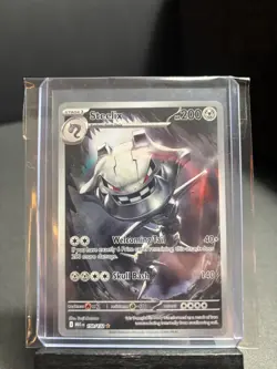 Steelix 150/132 Illustration Rare Pokemon Mega Evolution NM - Image 5