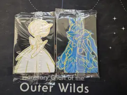 Megaevolution Pokemon Center Stamped Promo Pair Alakazam Riolu Sealed - Image 3