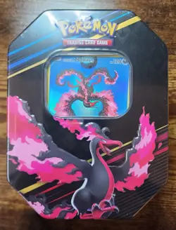 Pokemon Crown Zenith Tin Galarian Moltres Swsh284 - New/Factory Sealed 4 Packs - Image 3