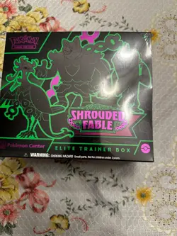 Scarlet & Violet Sealed Shrouded Fable Pokemon Center ETB - Image 1