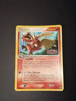 Pokemon TCG Blaziken 5/108 EX Power Keepers Reverse Holo Stamp NM - Image 1
