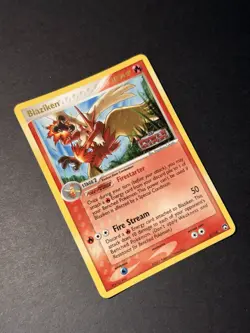 Pokemon TCG Blaziken 5/108 EX Power Keepers Reverse Holo Stamp NM - Image 3