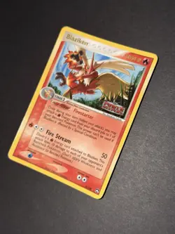 Pokemon TCG Blaziken 5/108 EX Power Keepers Reverse Holo Stamp NM - Image 4