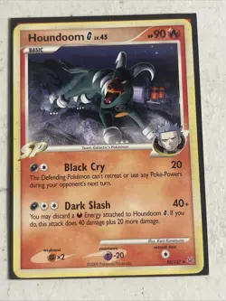 Houndoom G 50/127 Platinum Base Set SP Pokemon TCG Uncommon Non Holo - Image 1