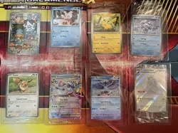 Pokemon 2025 Holiday Calendar Stamped Promo Set x8 Factory Sealed! - Image 1
