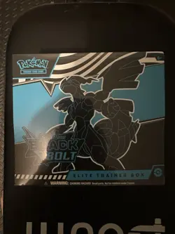 Pokemon TCG Black Bolt Elite Trainer Box New Factory Sealed - Image 1
